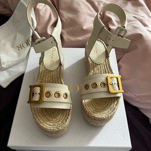 **SOLD** Christian Dior D-Dior sandals